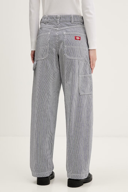 Odzież Dickies jeansy relaxed fit damskie DK0A8842RI21 niebieski