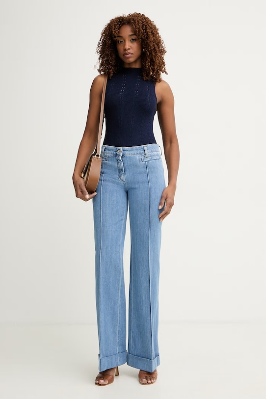 Missoni rovné džíny dámské DS26SI0L.BW00ZB modrá SS26