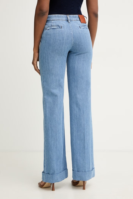 Odzież Missoni jeansy straight damskie DS26SI0L.BW00ZB niebieski