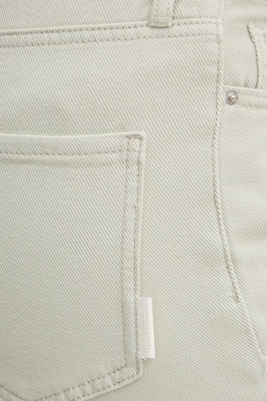 Armani Exchange jeansy relaxed fit damskie zielony XW000073.AF12858