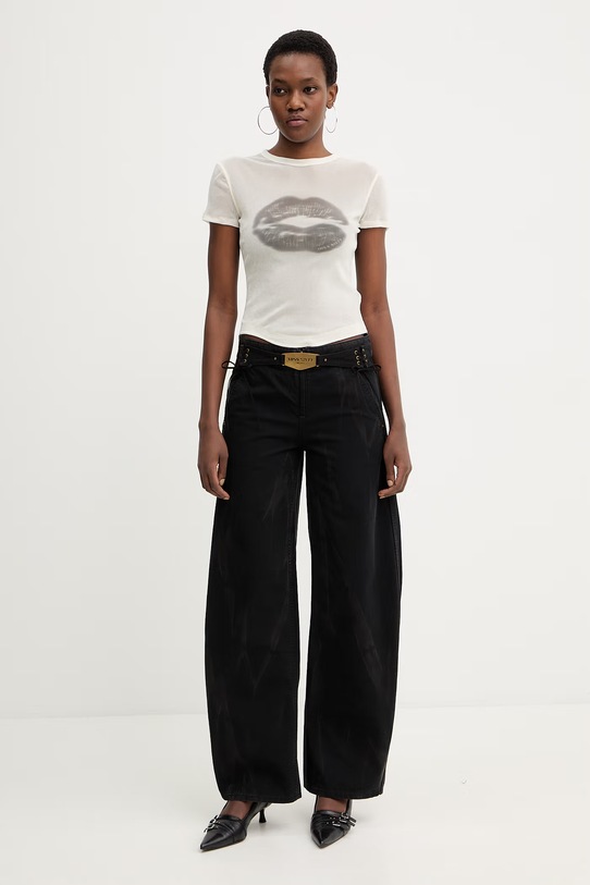 Miss Sixty jeans 6M1JJ40500 negru SS26