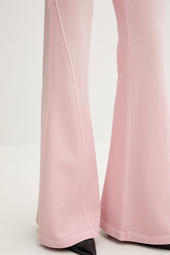 Miss Sixty spodnie dresowe damskie bawełniane różowy 6M1PJ51500