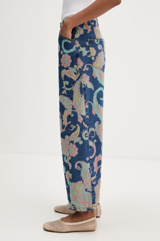 Odzież Never Fully Dressed jeansy NFDTR582 niebieski