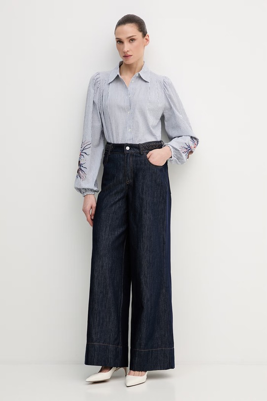 OUI jeansy 96821 granatowy SS26