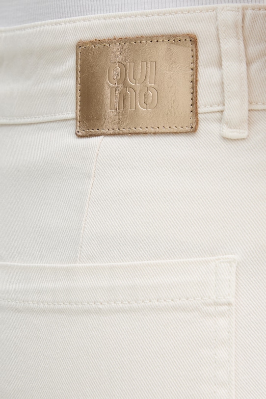 OUI jeansy beżowy 97657