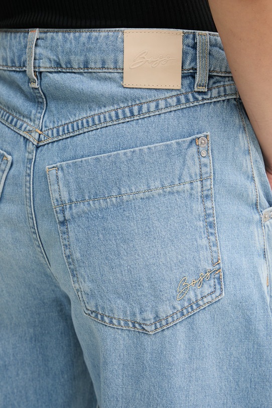 BOSS Orange relaxed fit džíny dámské C SLOUCHY BALOON modrá 50558676