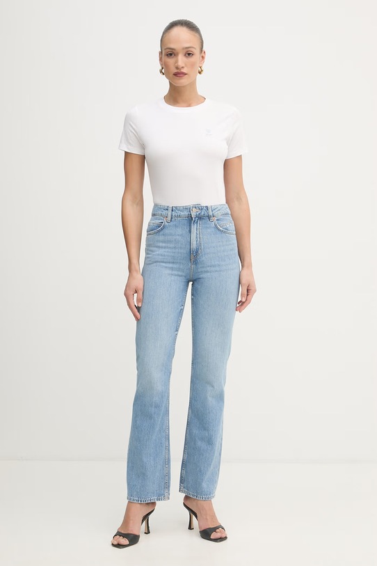 BOSS Orange jeansy straight damskie C ADA HR 15.0 50558686 niebieski SS26