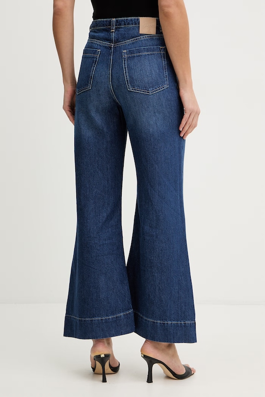 Oblečenie Rifle BOSS Orange C MARLENE FLR HR 50558695 tmavomodrá