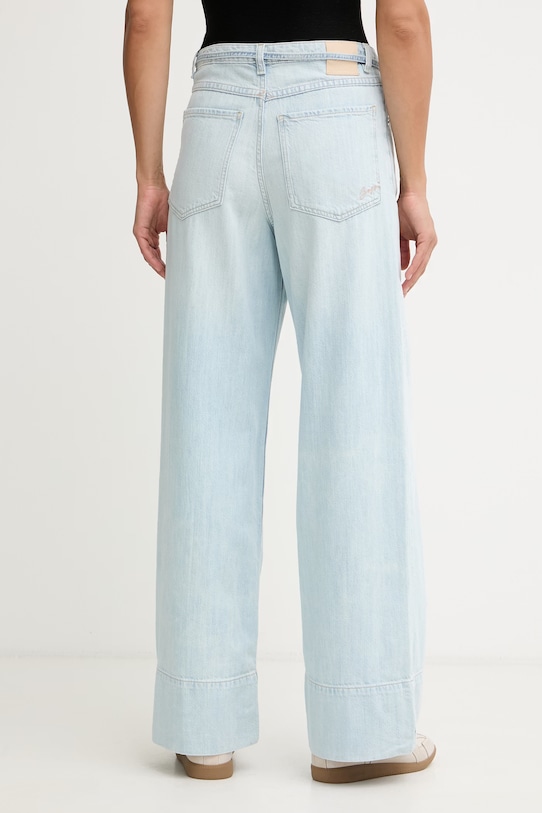 Odjeća BOSS Orange slouchy traperice za žene C SLOUCHY PINTUCK 50558706 plava