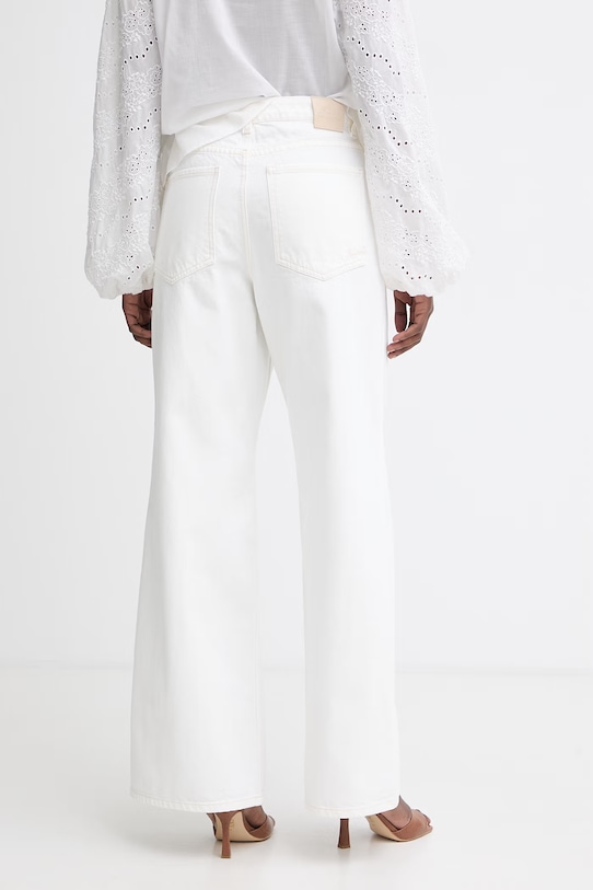 Abbigliamento BOSS Orange jeans a gamba larga da donna C SLOUCHY MR 2.0 50558723 beige