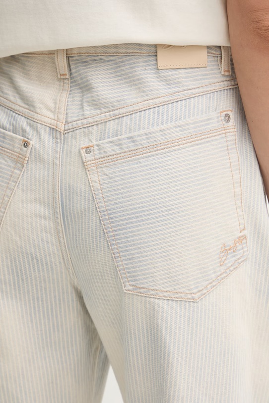 BOSS Orange jeansy relaxed fit damskie C CARGO BALLOON 2.0 niebieski 50558724