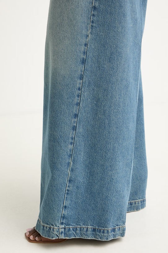 BOSS джинси wide leg жіночі CENTRAL 4.0 50562202 блакитний