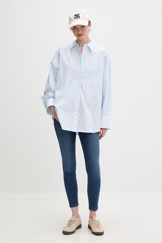 HUGO skinny traperice za žene 932 50516196 plava SS26