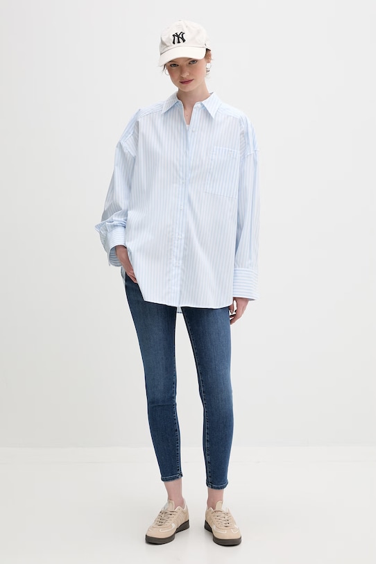 HUGO skinny traperice za žene 932 50516196 plava SS26