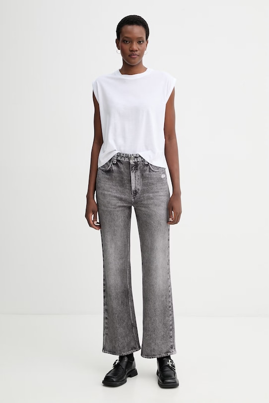 Rag & Bone jeansy RC5825F7MTE szary SS26