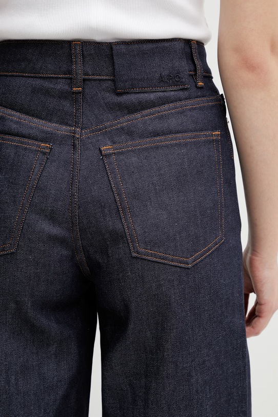 A.P.C. jeansy Jean Clyde granatowy COGDF.F09246