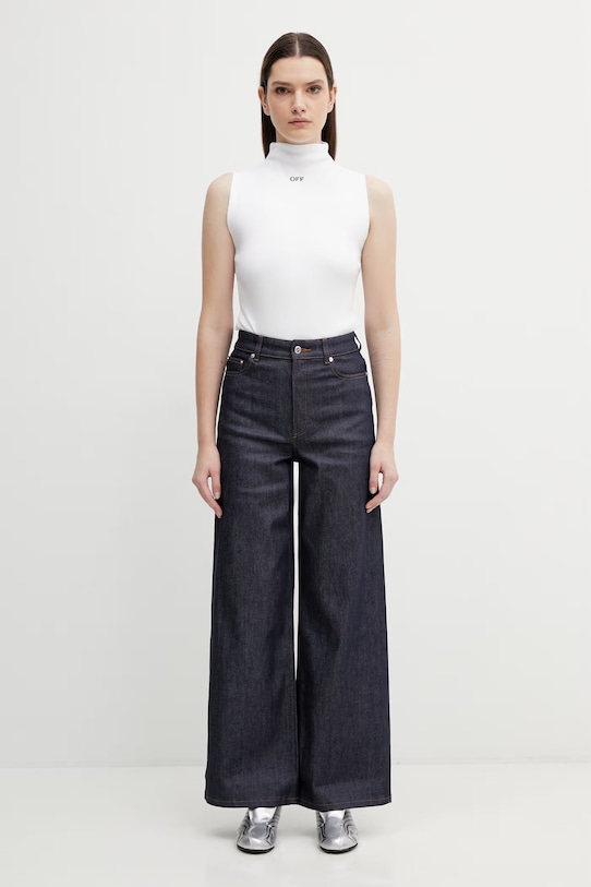 A.P.C. jeansy Jean Clyde COGDF.F09246 granatowy