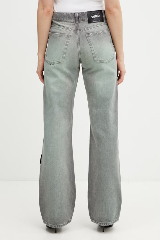 Odzież Off-White Spray Susy jeansy proste damskie 2YA069S26DEN003 szary