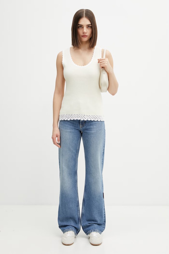 Off-White Susy Denim jeansy straight męskie 2YA069S26DEN002