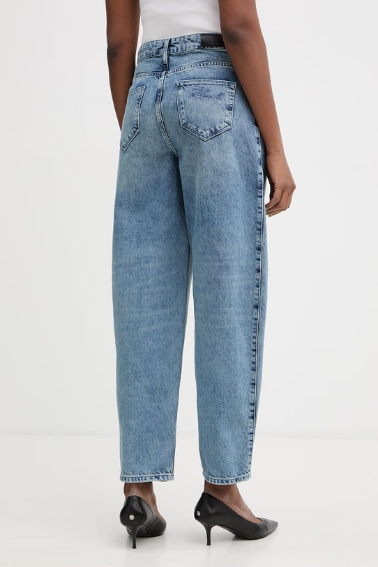 Odzież Karl Lagerfeld jeansy slouchy damskie B2W10080 niebieski