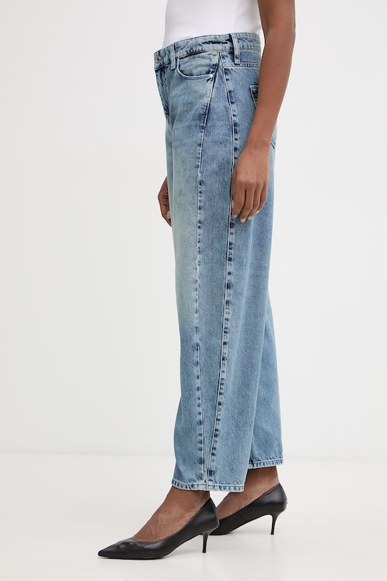 Karl Lagerfeld jeansy slouchy damskie niebieski B2W10080