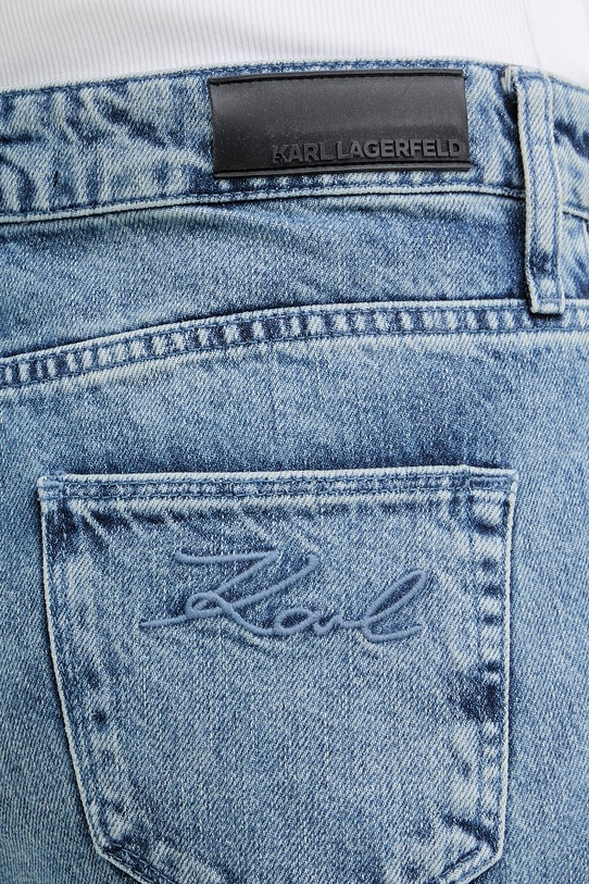Karl Lagerfeld jeansy slouchy damskie B2W10080 niebieski