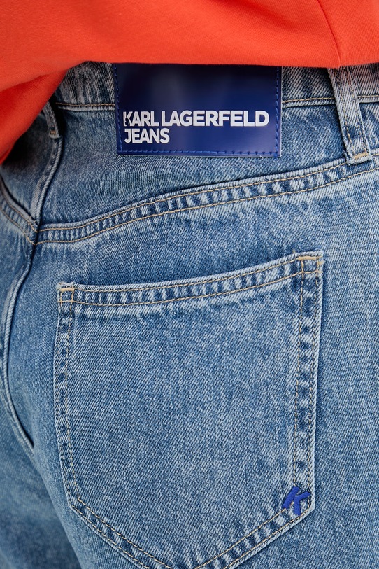Karl Lagerfeld Jeans jeansy flare damskie niebieski B2W10099