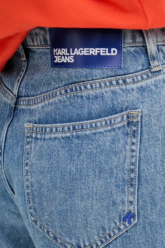 Karl Lagerfeld Jeans jeansy flare damskie niebieski B2W10099