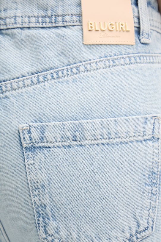 Blugirl Blumarine jeansy relaxed fit damskie RA6181.D5009 niebieski