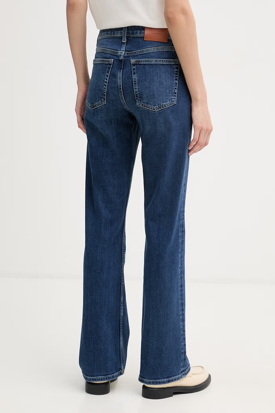 Odzież Gant jeansy flare damskie 4100307 niebieski