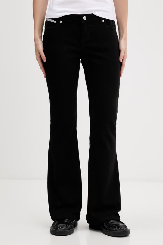 Juicy Couture τζιν flare γυναικεία LOW RISE BOOTCU μαύρο JCDJE126955