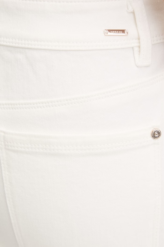 Morgan jeansy bootcut damskie biały PAKELO1