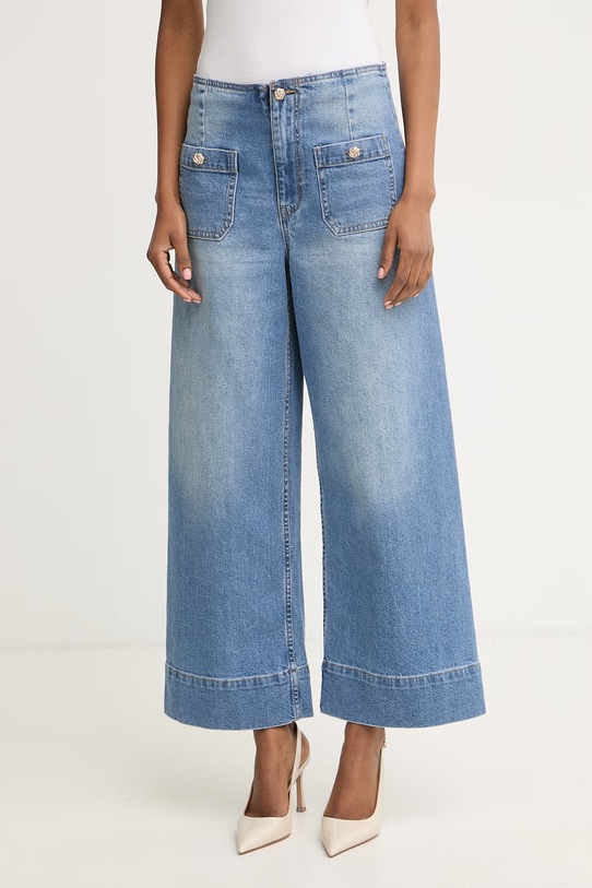 Morgan jeansy damskie niebieski PODIA2