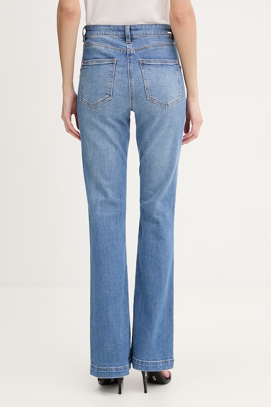 Odzież Morgan jeansy bootcut damskie PUIKO niebieski