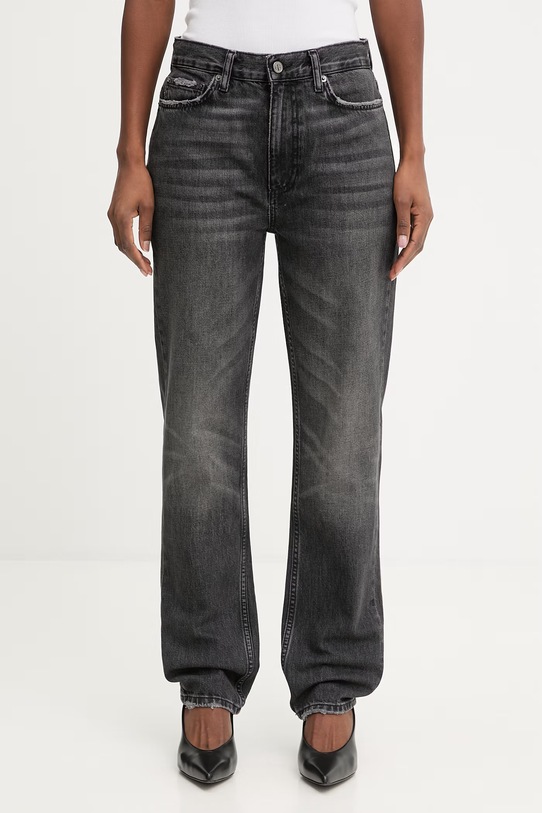 Anine Bing Bruno jeansy damskie szary A.06.11762