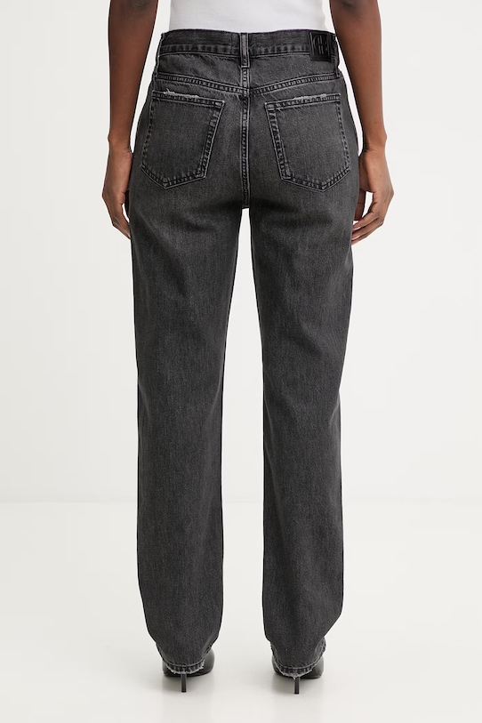 Odzież Anine Bing Bruno jeansy damskie A.06.11762 szary