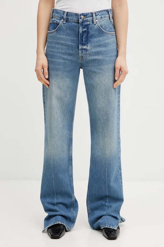 Anine Bing Roy jeansy damskie niebieski A.06.1113