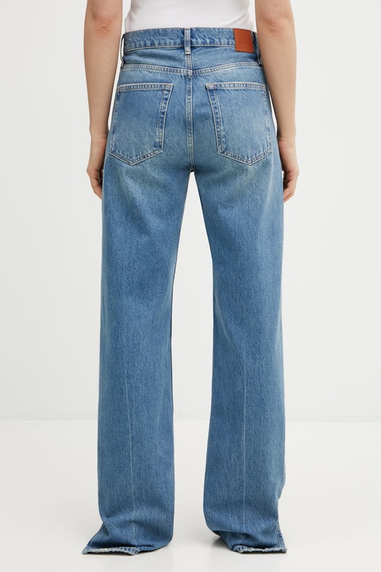 Odzież Anine Bing Roy jeansy damskie A.06.1113 niebieski