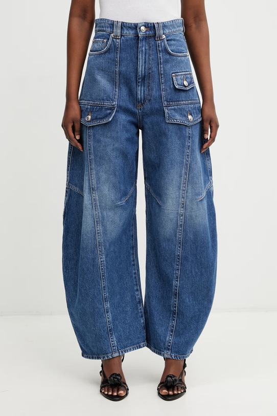 Sportmax Spxviolino jeansy damskie niebieski 2612181052600