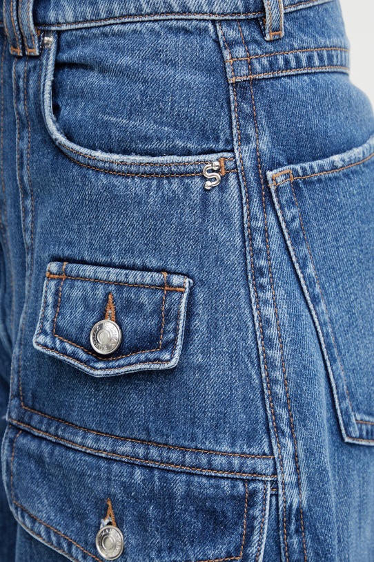 Sportmax Spxviolino jeansy damskie niebieski 2612181052600