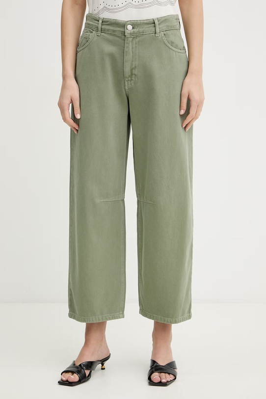 Haveone jeansy damskie zielony PGZ.Q115