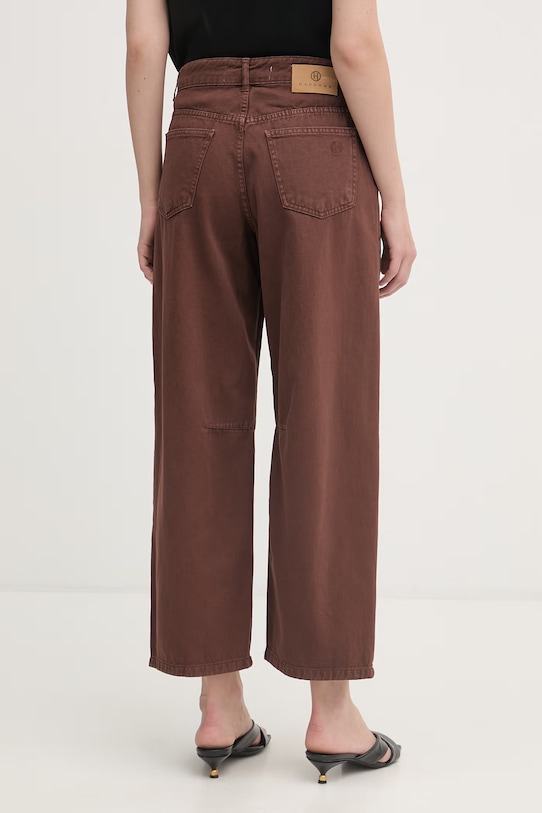Odzież Haveone jeansy damskie PGZ.Q115 brązowy