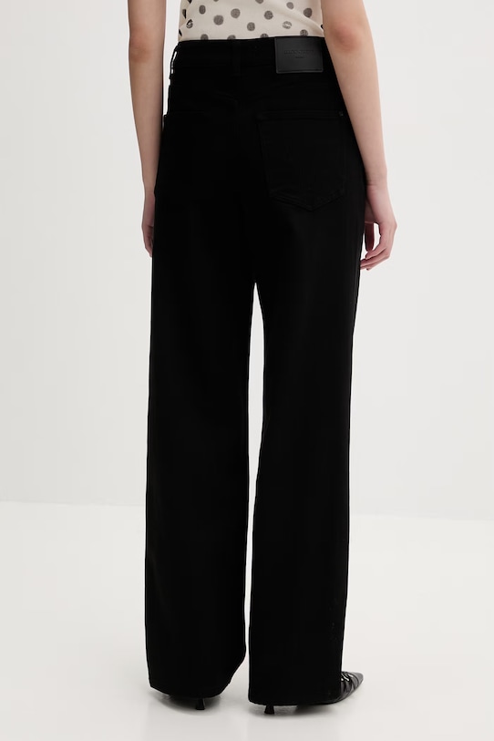 Odzież Miss Sixty jeansy straight damskie 6M1JJ2521I czarny