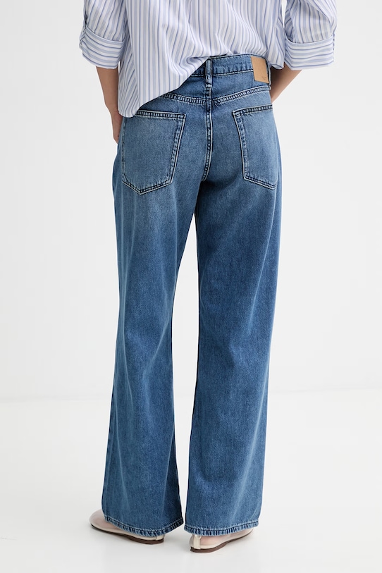 Oblečenie Rag & Bone rifle rovné dámske RJ4126S1FRI modrá