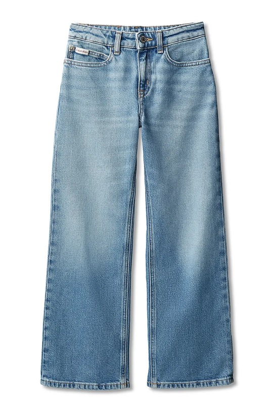 Calvin Klein Jeans jeansy dziecięce HR WIDE IG0IG03053.128.176.PPY2 niebieski SS26