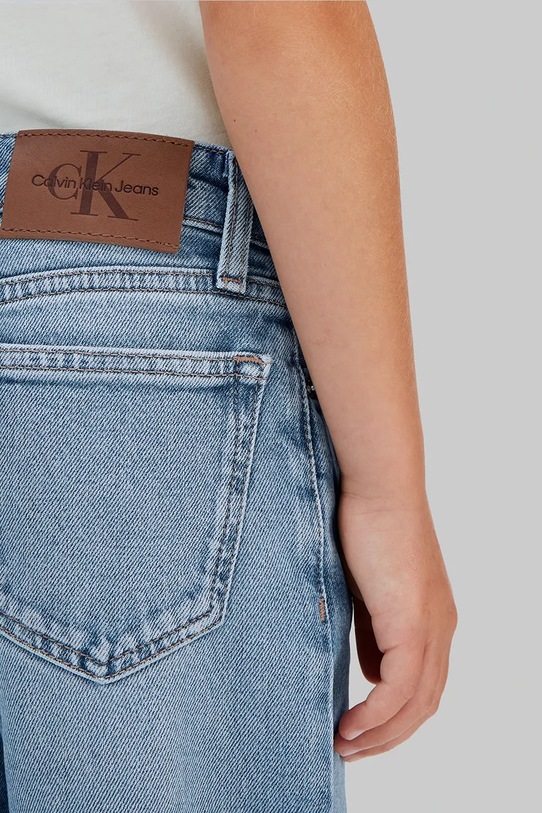 Calvin Klein Jeans jeansy dziecięce HR WIDE IG0IG03053.128.176.PPY2 niebieski