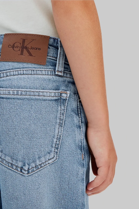 Calvin Klein Jeans jeansy dziecięce HR WIDE IG0IG03053.128.176.PPY2 niebieski