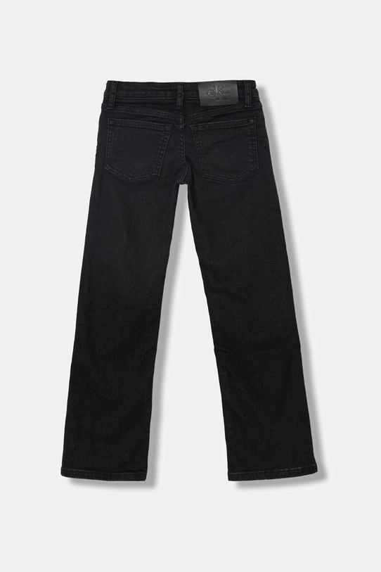 Calvin Klein Jeans jeansy dziecięce MR STRAIGHT IG0IG03054.128.176.PPY2 czarny SS26