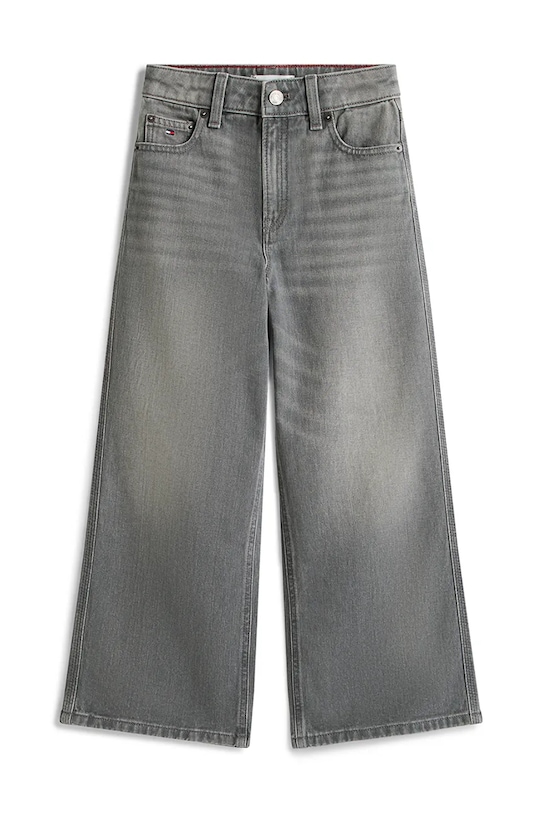 Tommy Hilfiger jeansy dziecięce MABEL WIDE KG0KG09286.128.176.PPY2 szary SS26
