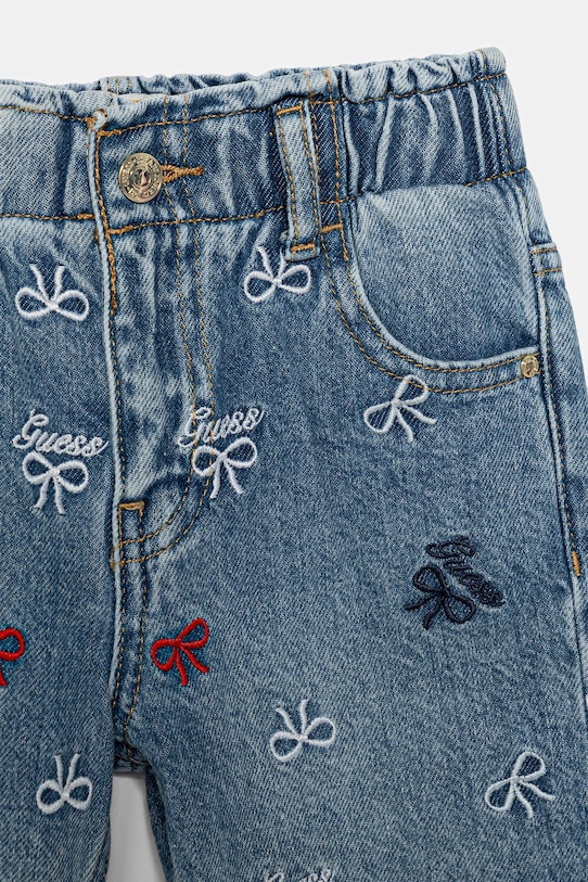 Dziewczynka Guess jeansy dziecięce K6RA03.D45E0.PPY2 niebieski